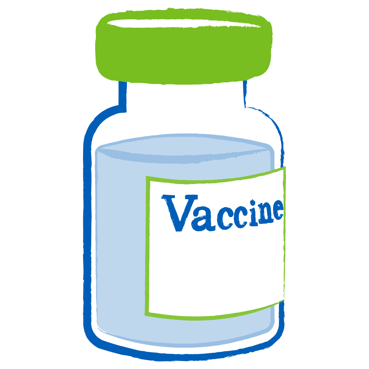 Image of a vaccine bottle