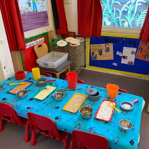 The Red Room at the Little Dragons Nursery
