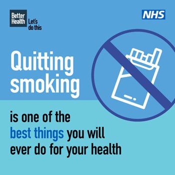Quitting smoking is one of the best things you will ever do for your health