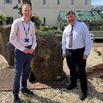 Julian Emms and Chris Hopson