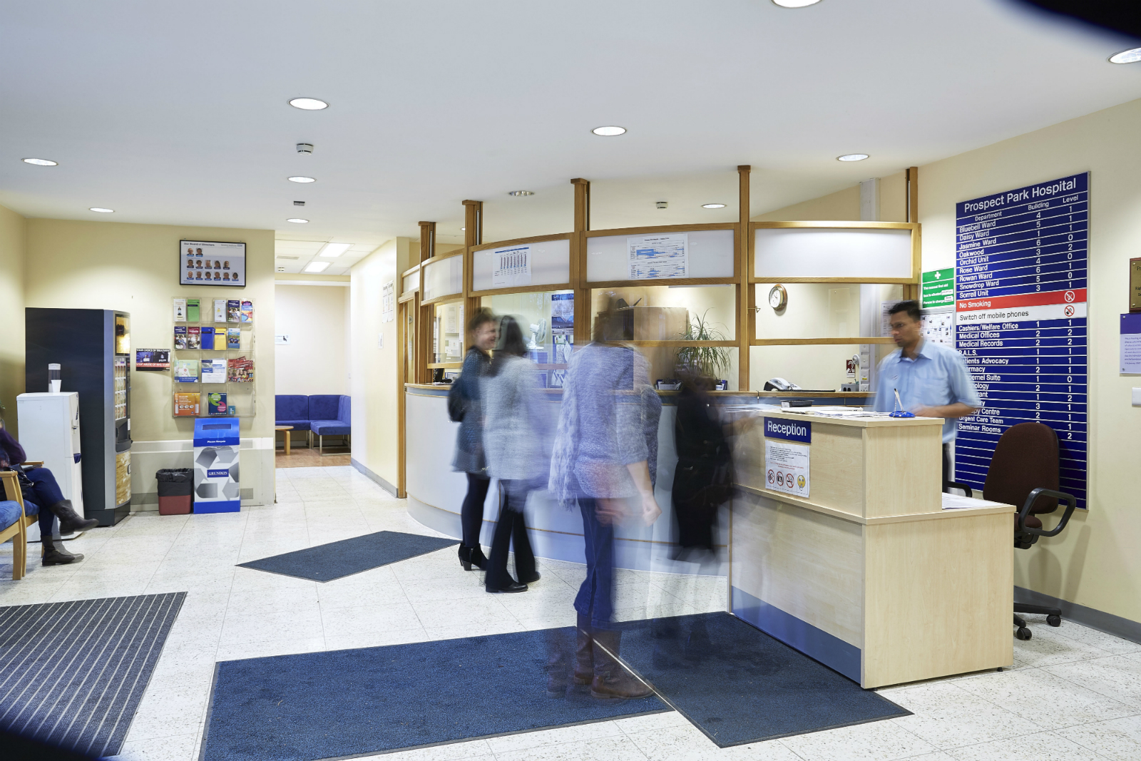 Prospect Park Hospital reception