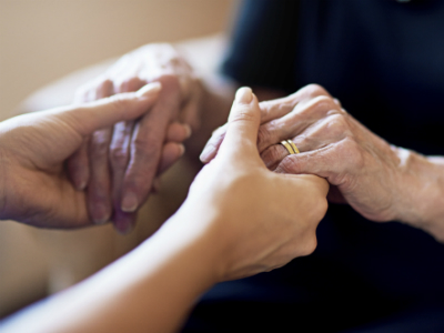 Image of holding hands