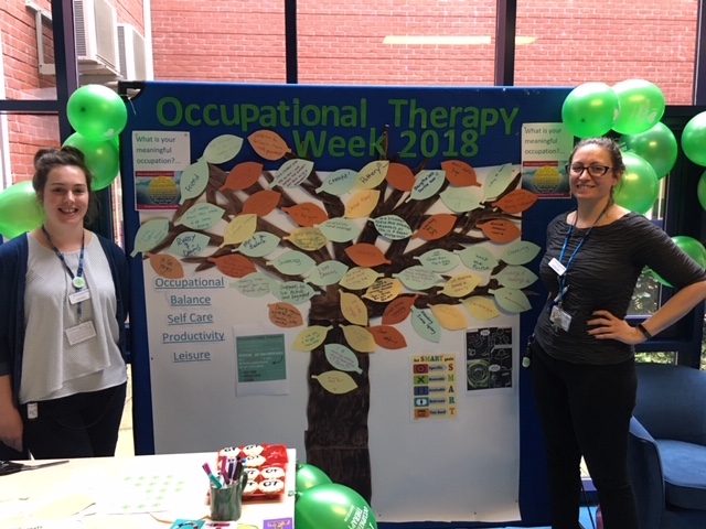 Our Occupational Therapy stand at Prospect Park