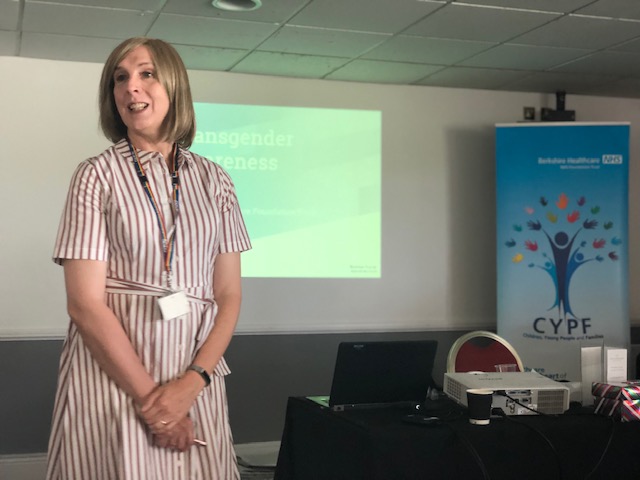Rosemary Taylor presenting at our training days