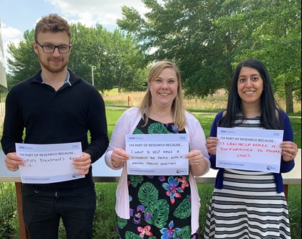 Group photo of some of our researchers