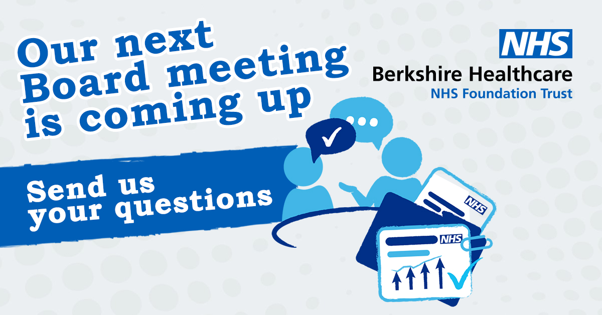 Our next Public Board Meeting will take place virtually - find out more, and send in your questions