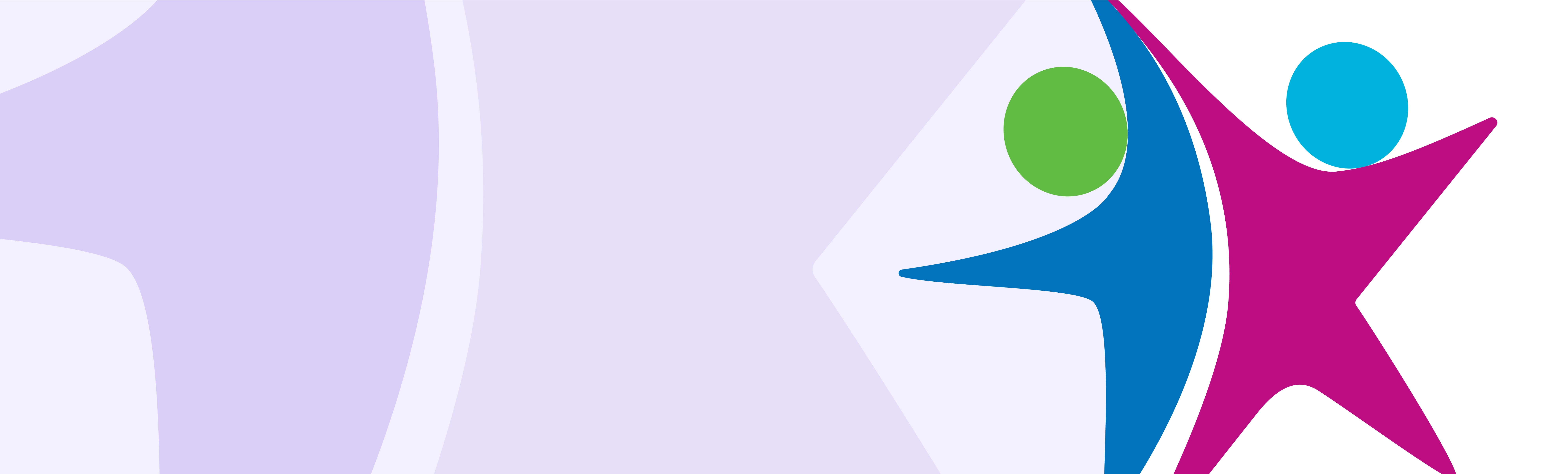 Charity logo of two people raising their hands up