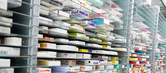 Pharmacy Medicines Pills Dispensary Shelves